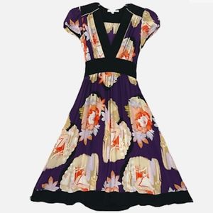 Anthropologie Corey Lynn Calter 100% Silk Dress